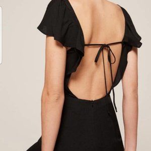 REFORMATION Cozumel Jumpsuit Black 6